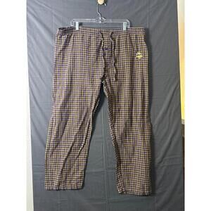 Minnesota Vikings NFL Plaid Pajama Pants Men’s XL Purple Gold Lounge Sleep-